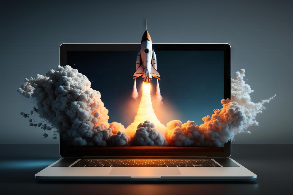 cohete velocidad web